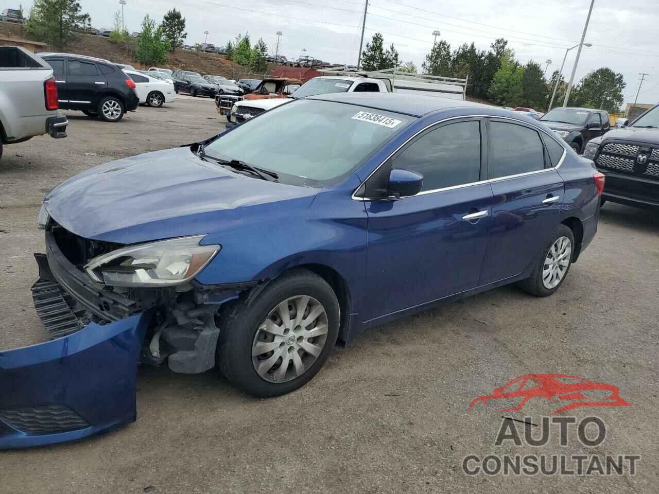 NISSAN SENTRA 2019 - 3N1AB7AP6KY331051
