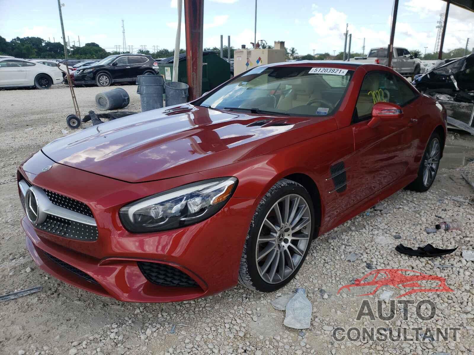 MERCEDES-BENZ SL-CLASS 2018 - WDDJK7DAXJF051522