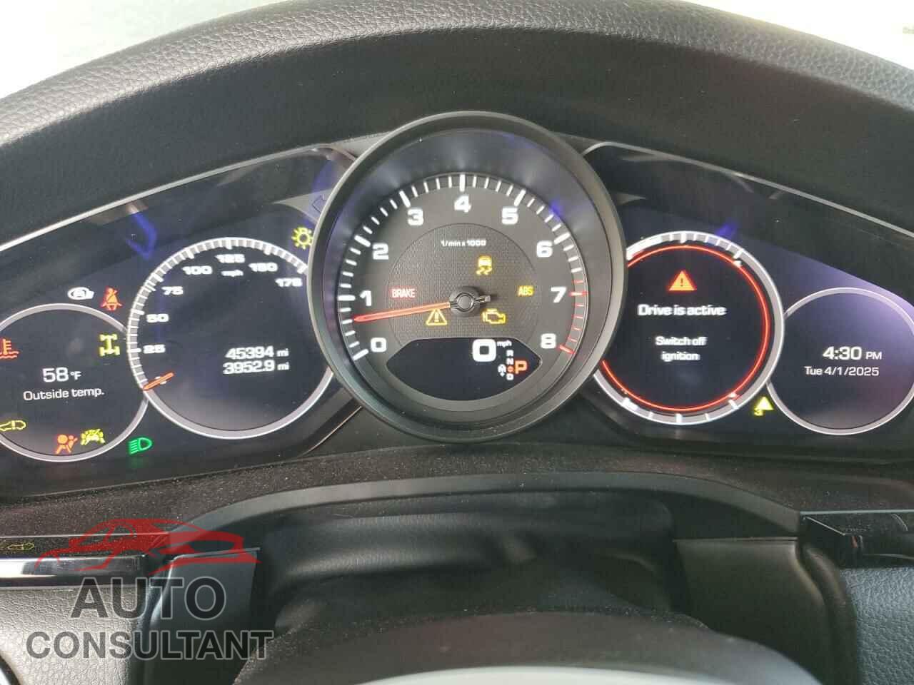 PORSCHE CAYENNE 2021 - WP1AA2AY9MDA00187