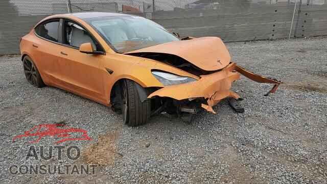 TESLA MODEL 3 2018 - 5YJ3E1EB9JF080772