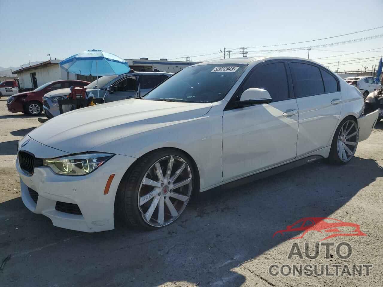 BMW 3 SERIES 2017 - WBA8B3G31HNU36415