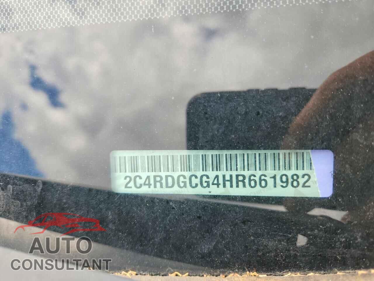 DODGE CARAVAN 2017 - 2C4RDGCG4HR661982