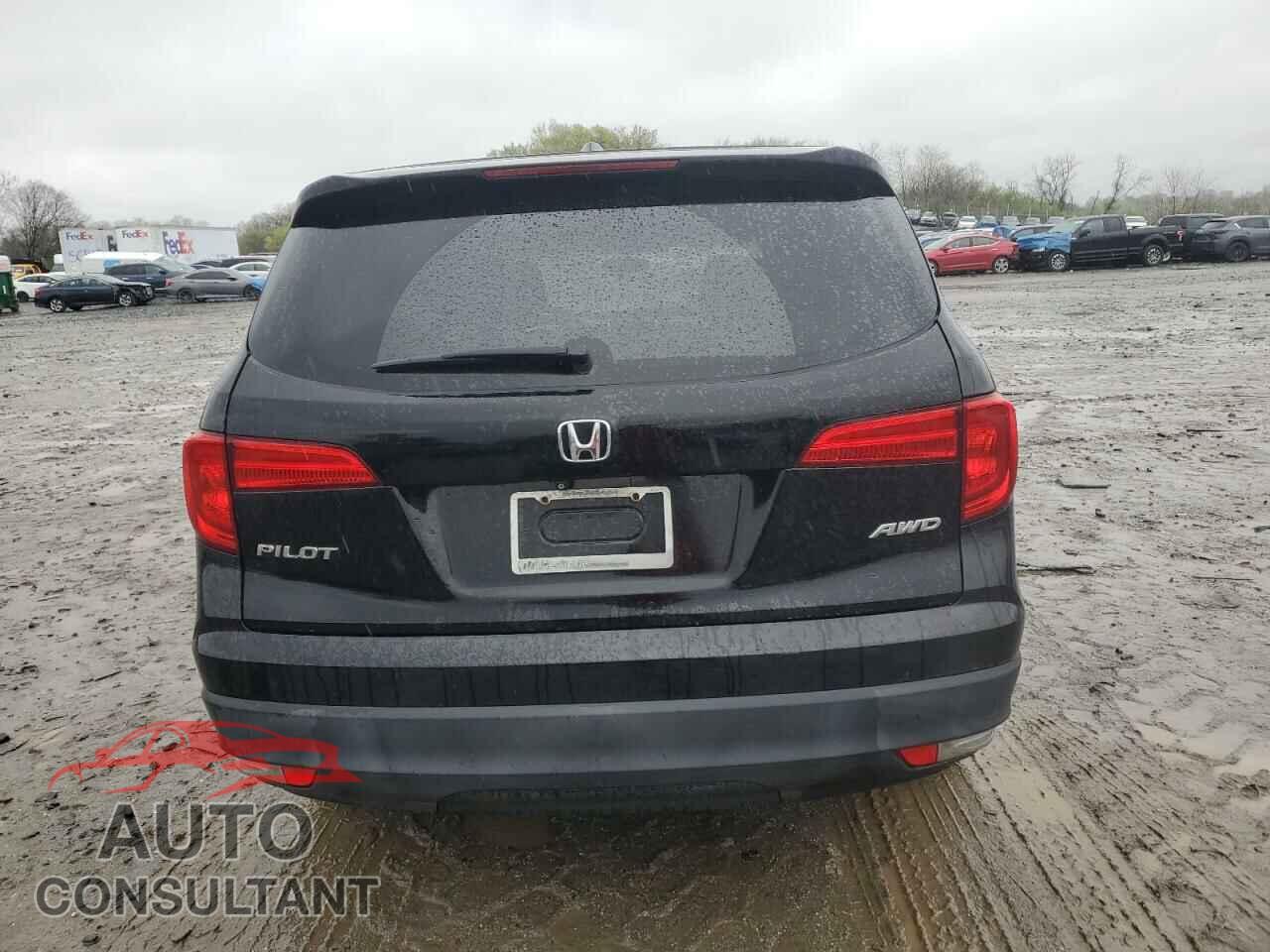HONDA PILOT 2017 - 5FNYF6H3XHB081279