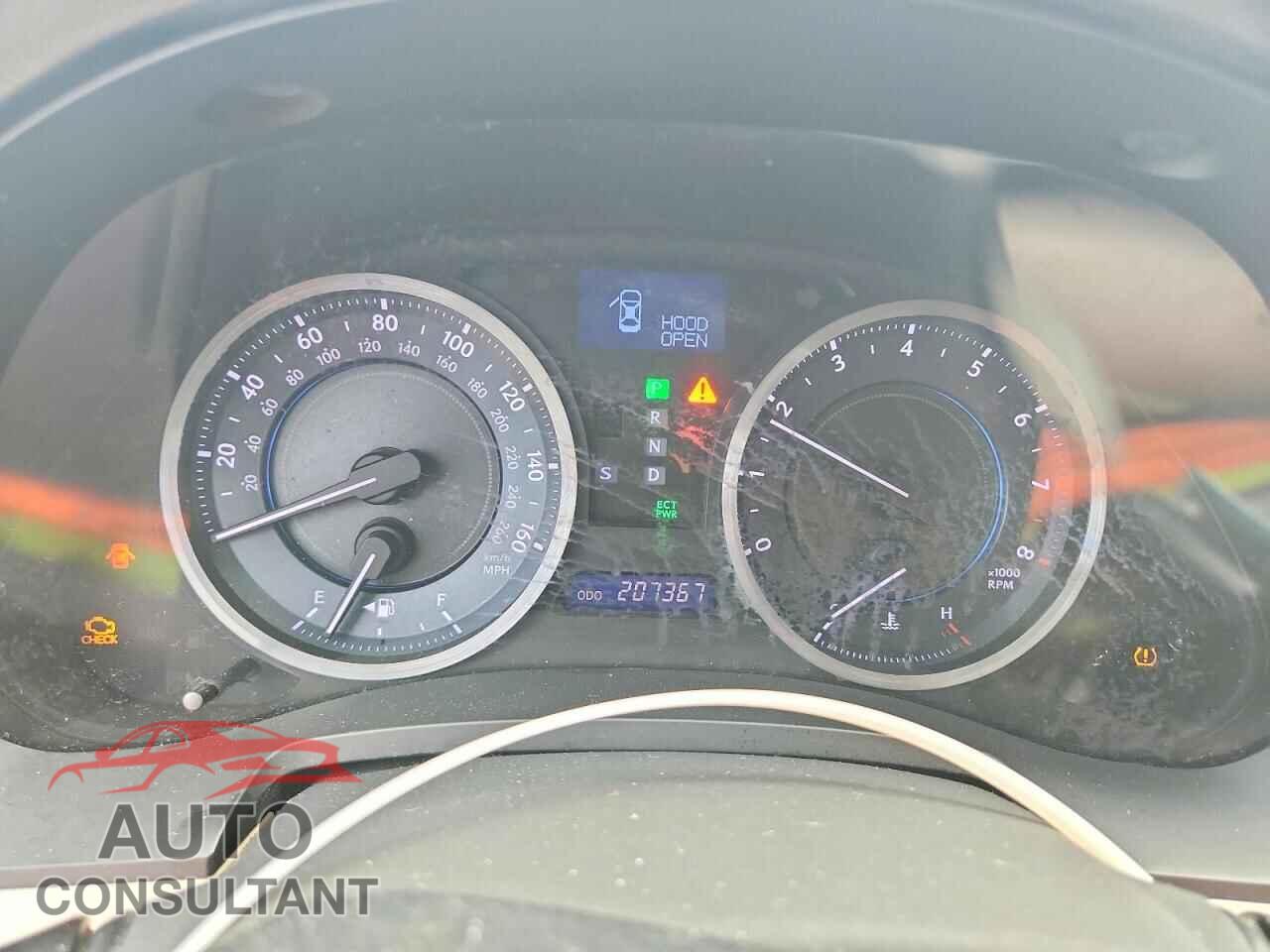 LEXUS IS 2012 - JTHBF5C20C5167322