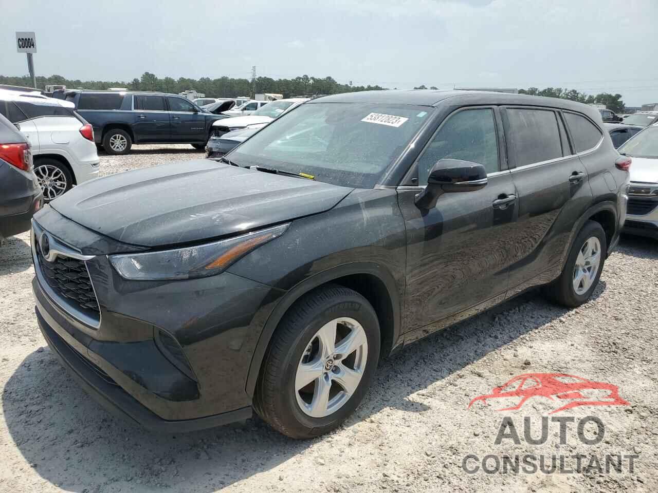 TOYOTA HIGHLANDER 2022 - 5TDCZRAH1NS127954
