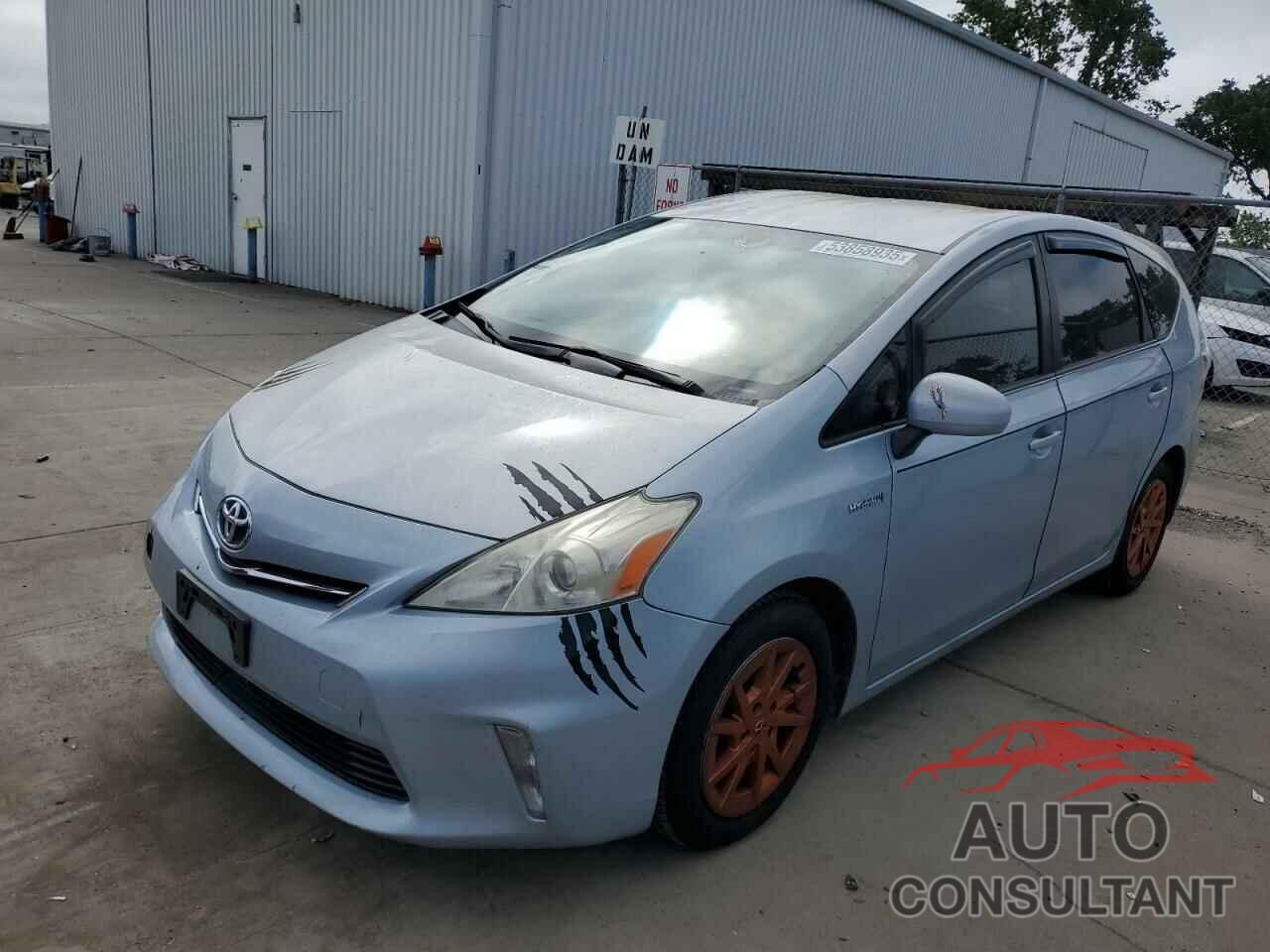 TOYOTA PRIUS 2012 - JTDZN3EU0C3110541