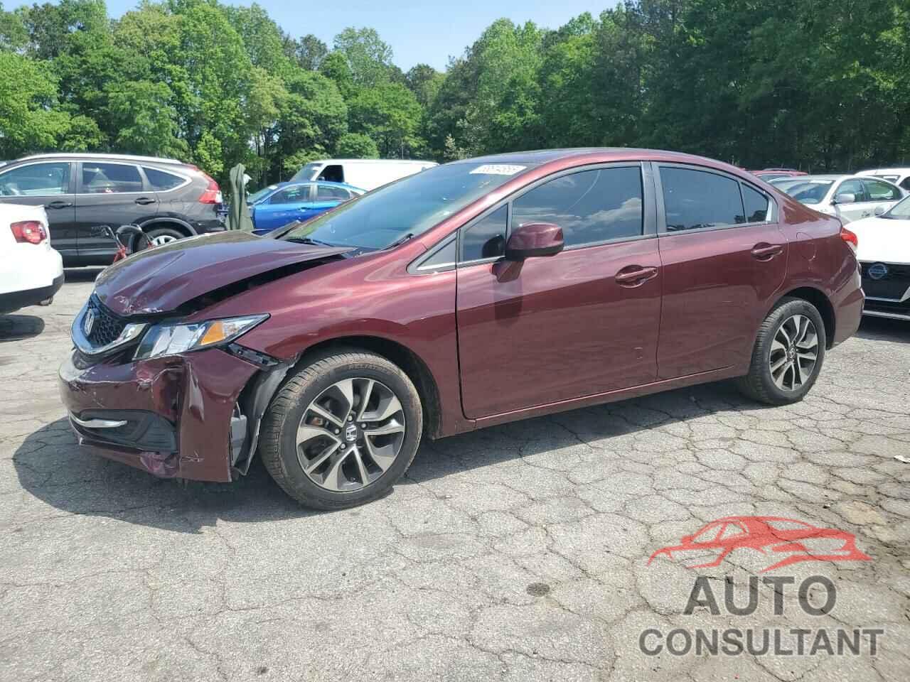 HONDA CIVIC 2013 - 19XFB2F89DE065245