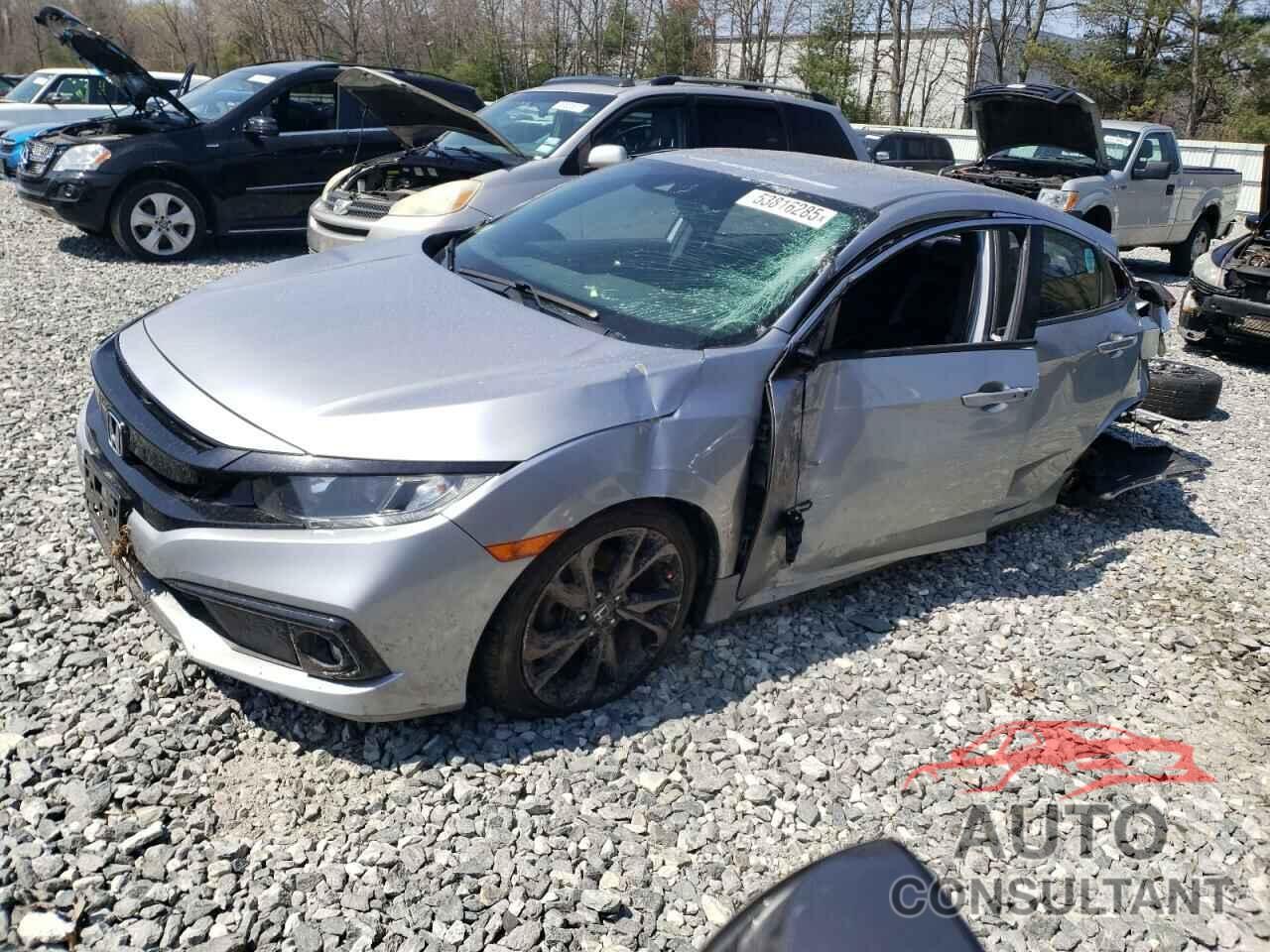 HONDA CIVIC 2019 - 19XFC2F81KE200857
