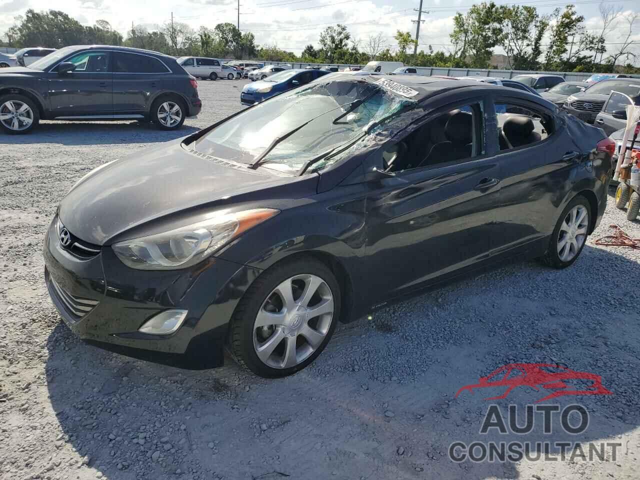 HYUNDAI ELANTRA 2013 - KMHDH4AE7DU727643