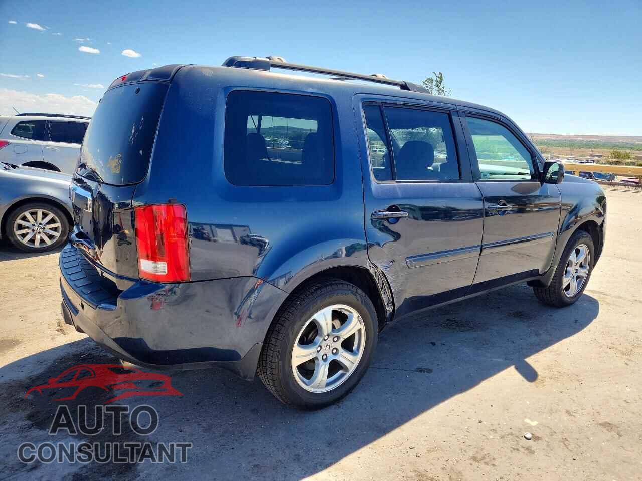 HONDA PILOT 2012 - 5FNYF4H45CB009704