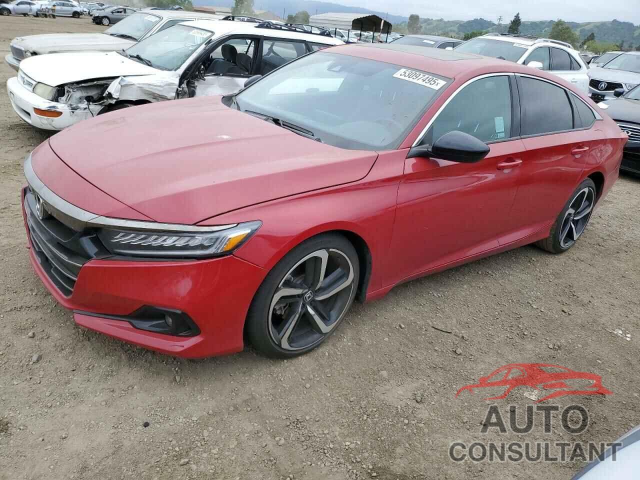 HONDA ACCORD 2021 - 1HGCV2F38MA006237