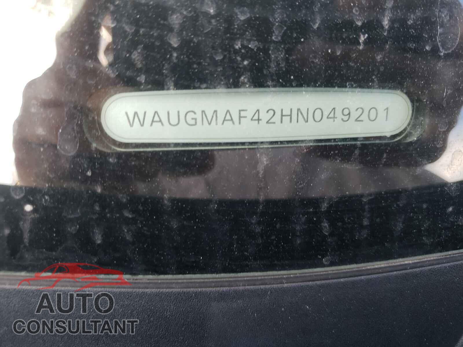 AUDI A4 2017 - WAUGMAF42HN049201