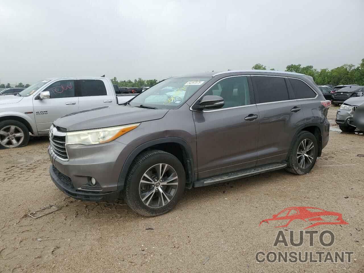 TOYOTA HIGHLANDER 2016 - 5TDKKRFH5GS131565