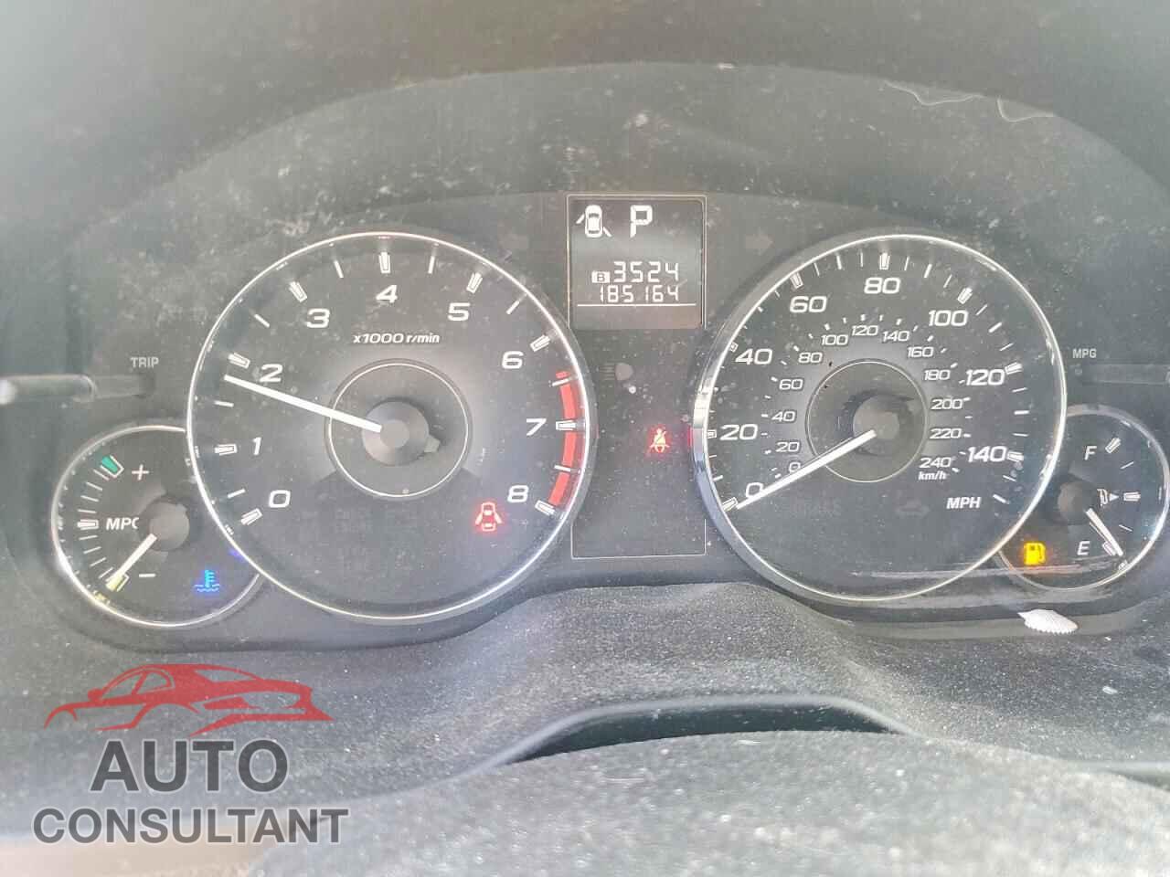 SUBARU OUTBACK 2011 - 4S4BRBCC5B3360698