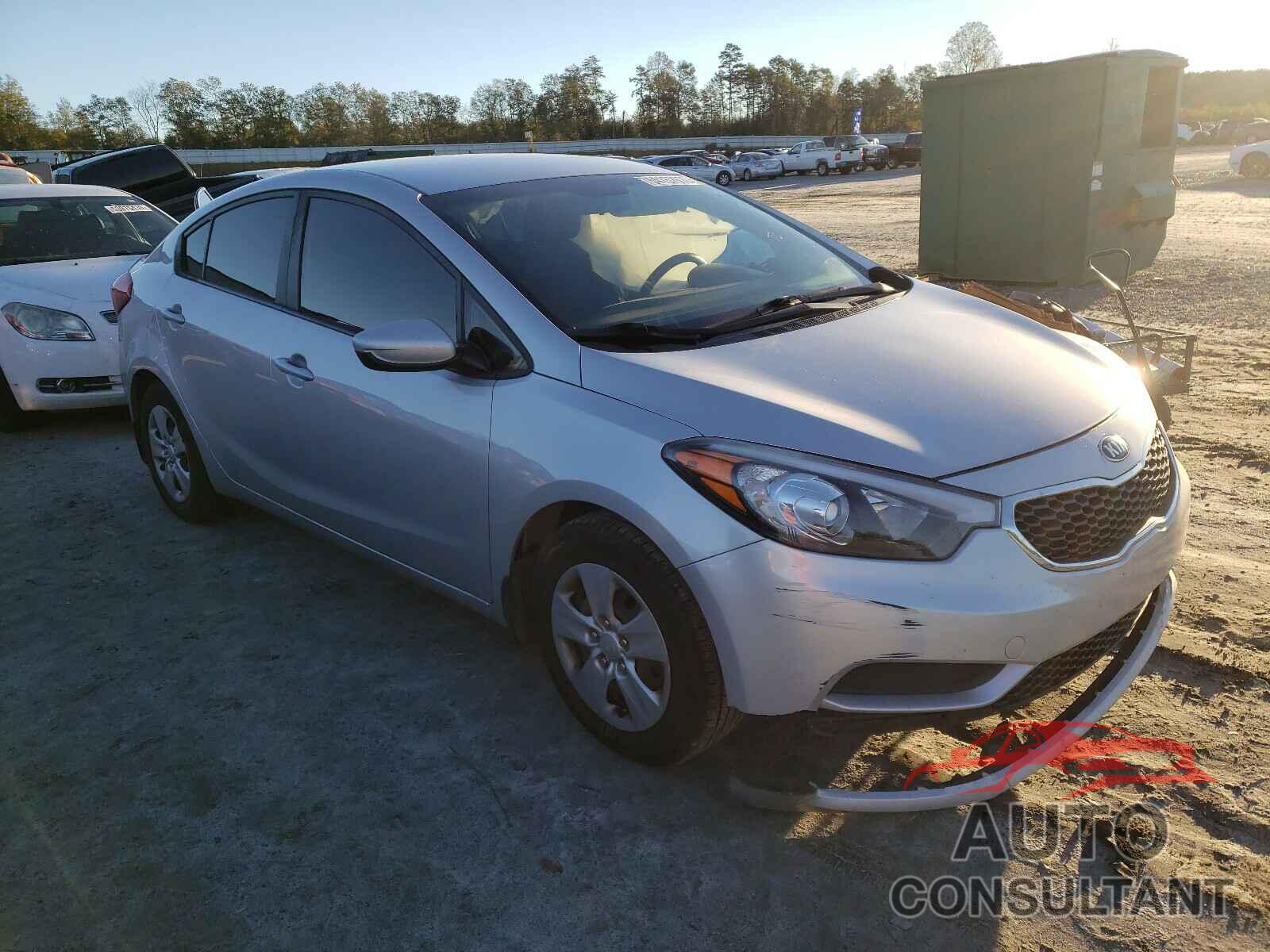 KIA FORTE 2016 - KNAFK4A68G5572197