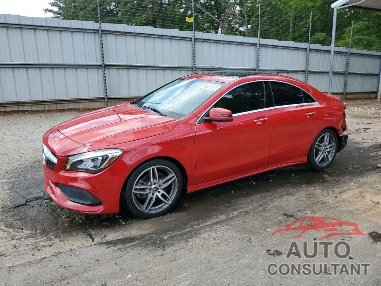 MERCEDES-BENZ CLA-CLASS 2018 - WDDSJ4EB5JN564390