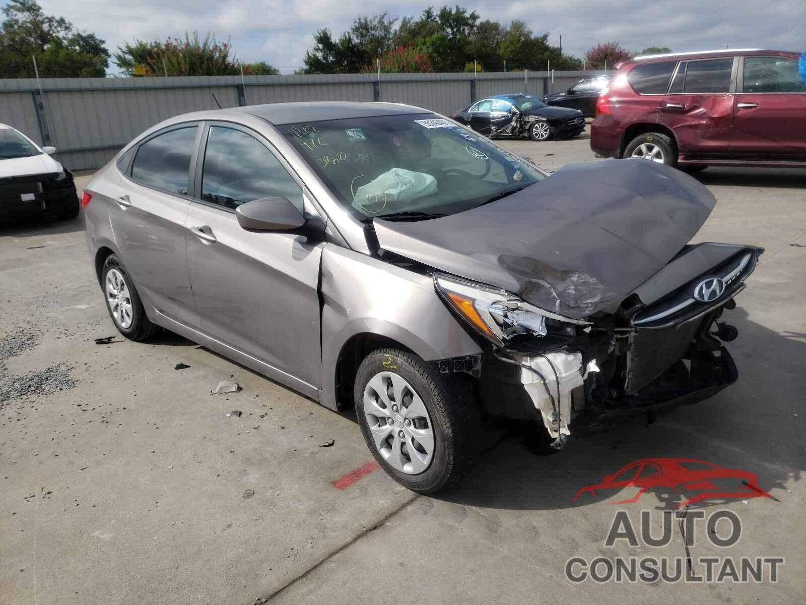 HYUNDAI ACCENT 2017 - KMHCT4AE6HU364834
