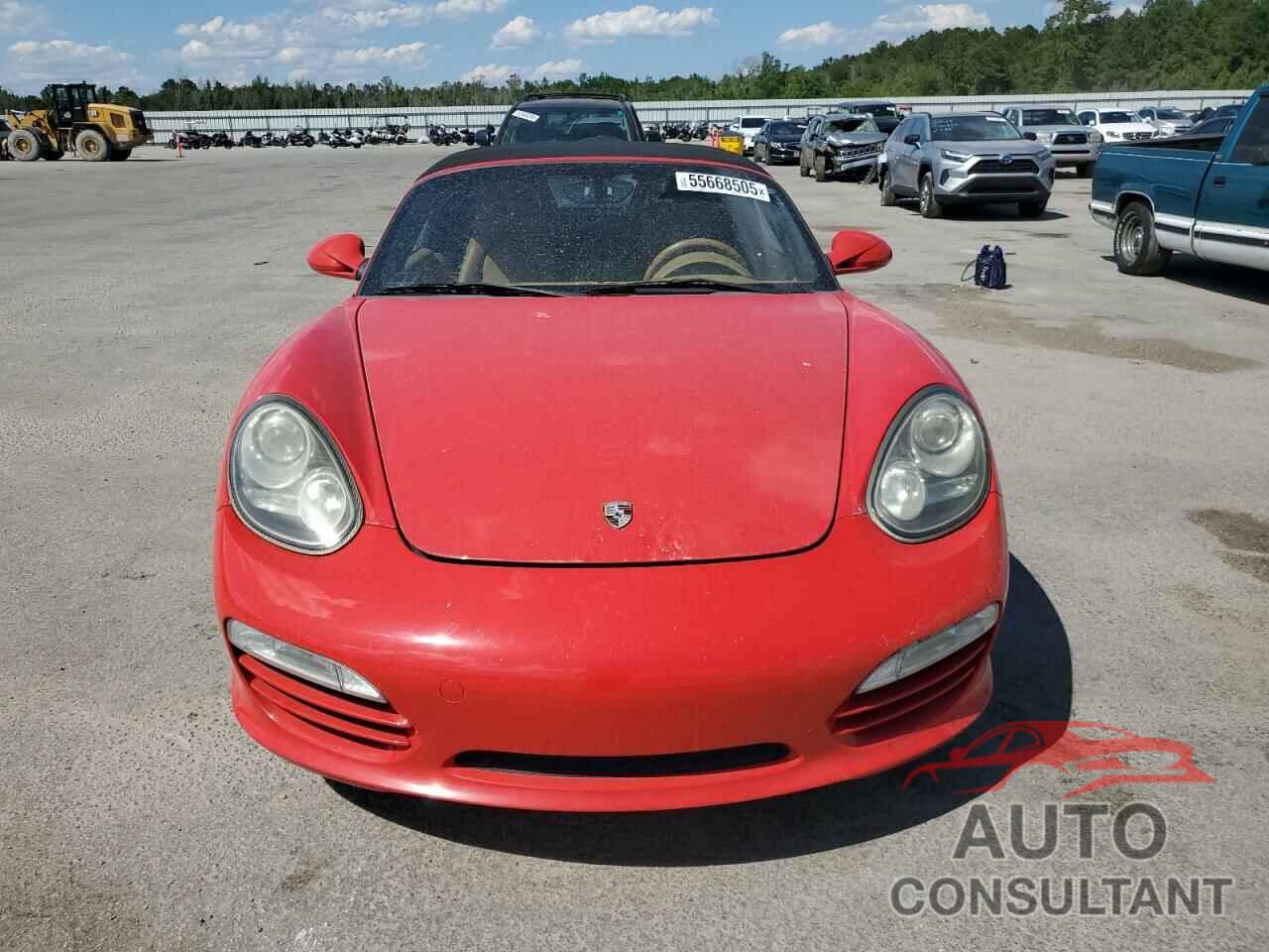 PORSCHE BOXSTER 2009 - WP0CA29829U710358