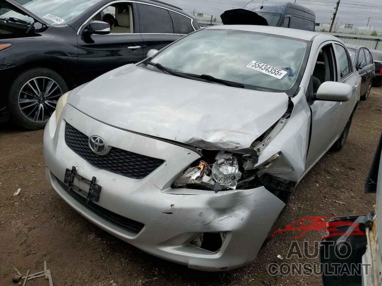 TOYOTA COROLLA 2010 - 1NXBU4EE5AZ247111