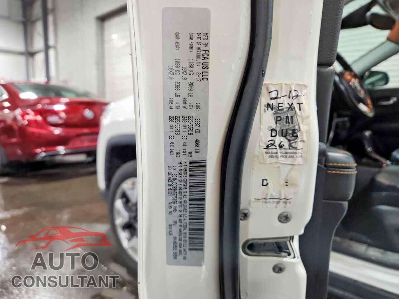 JEEP COMPASS 2017 - 3C4NJDCB9HT675156