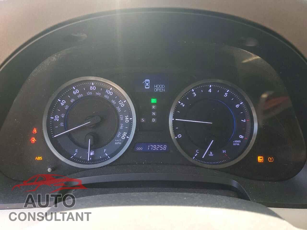 LEXUS IS 2011 - JTHCE5C26B5001926