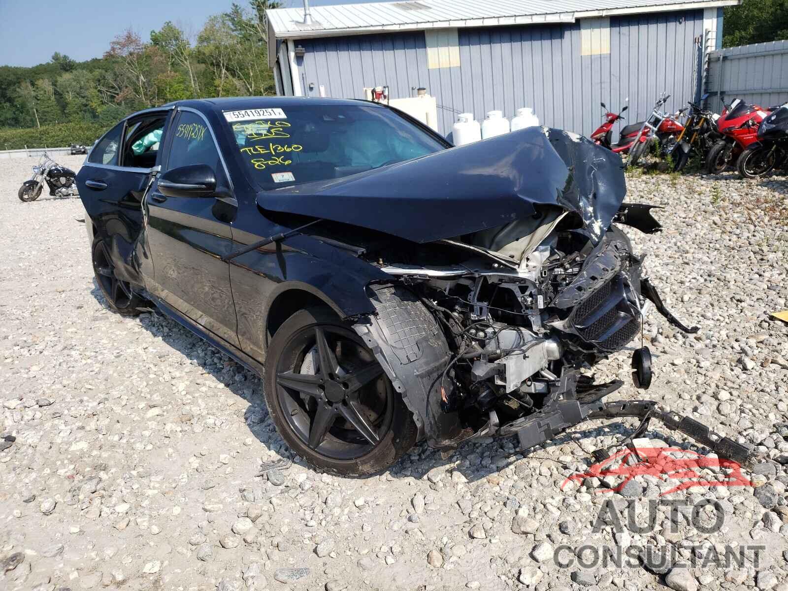 MERCEDES-BENZ C-CLASS 2016 - 55SWF4KB2GU151480