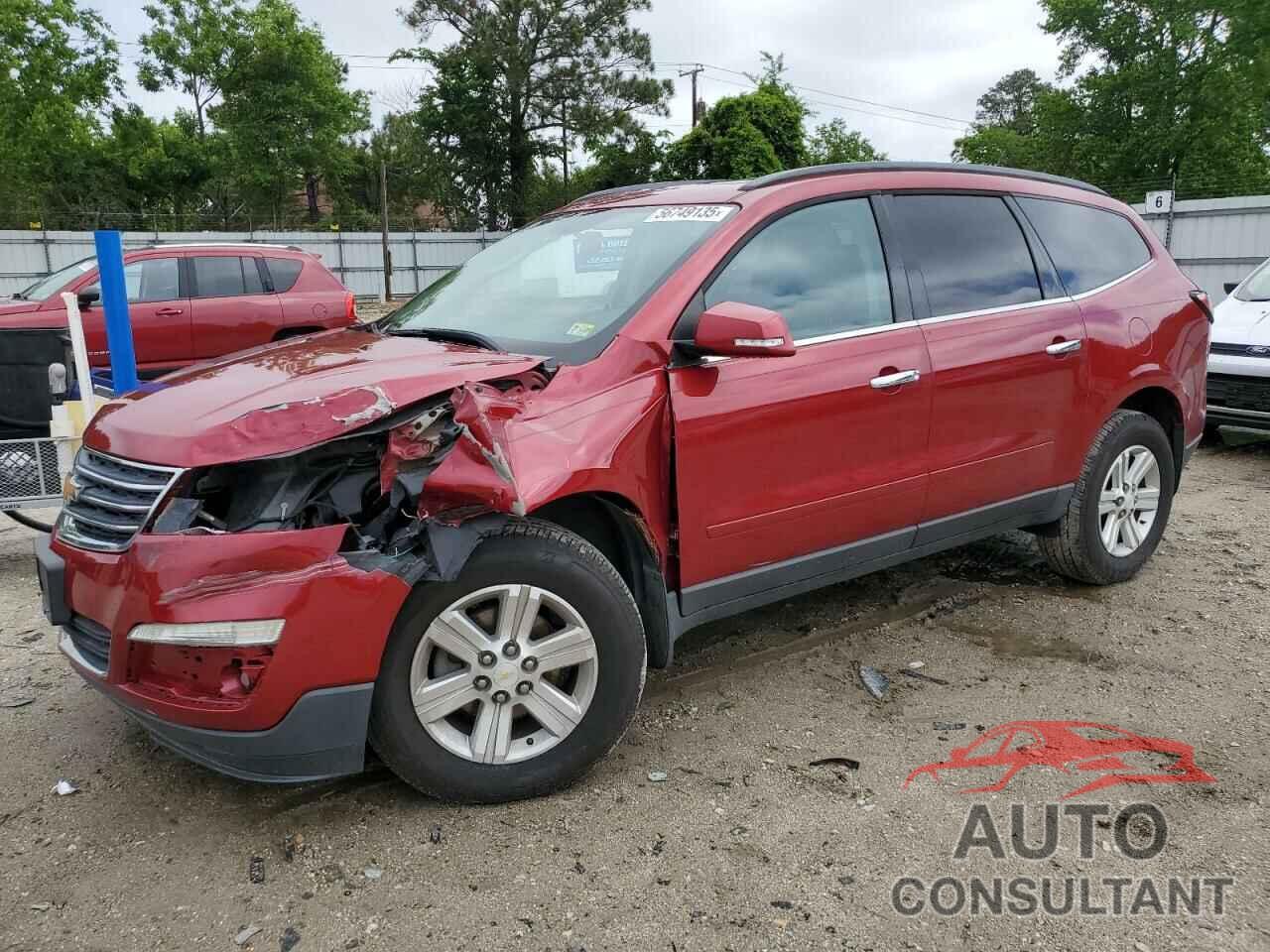 CHEVROLET TRAVERSE 2014 - 1GNKRGKD6EJ291376