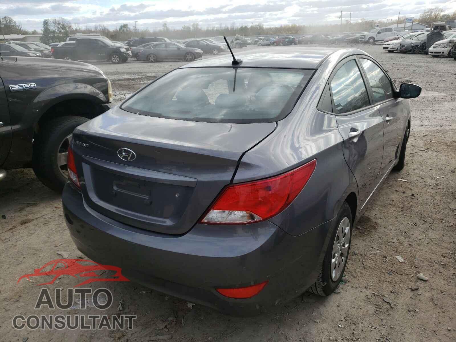 HYUNDAI ACCENT 2016 - KMHCT4AE5GU095689