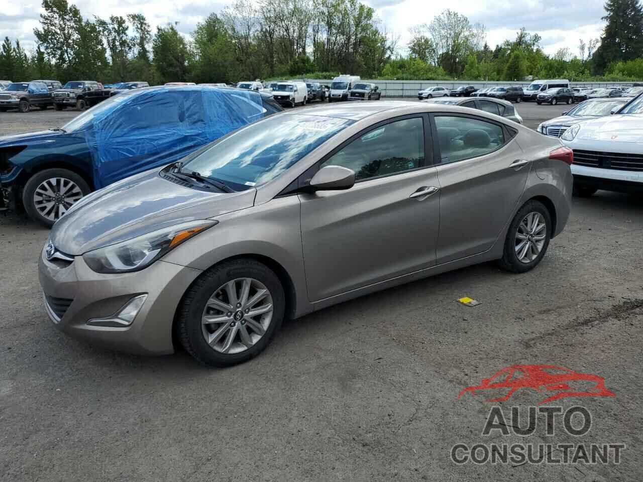 HYUNDAI ELANTRA 2014 - 5NPDH4AE5EH496533