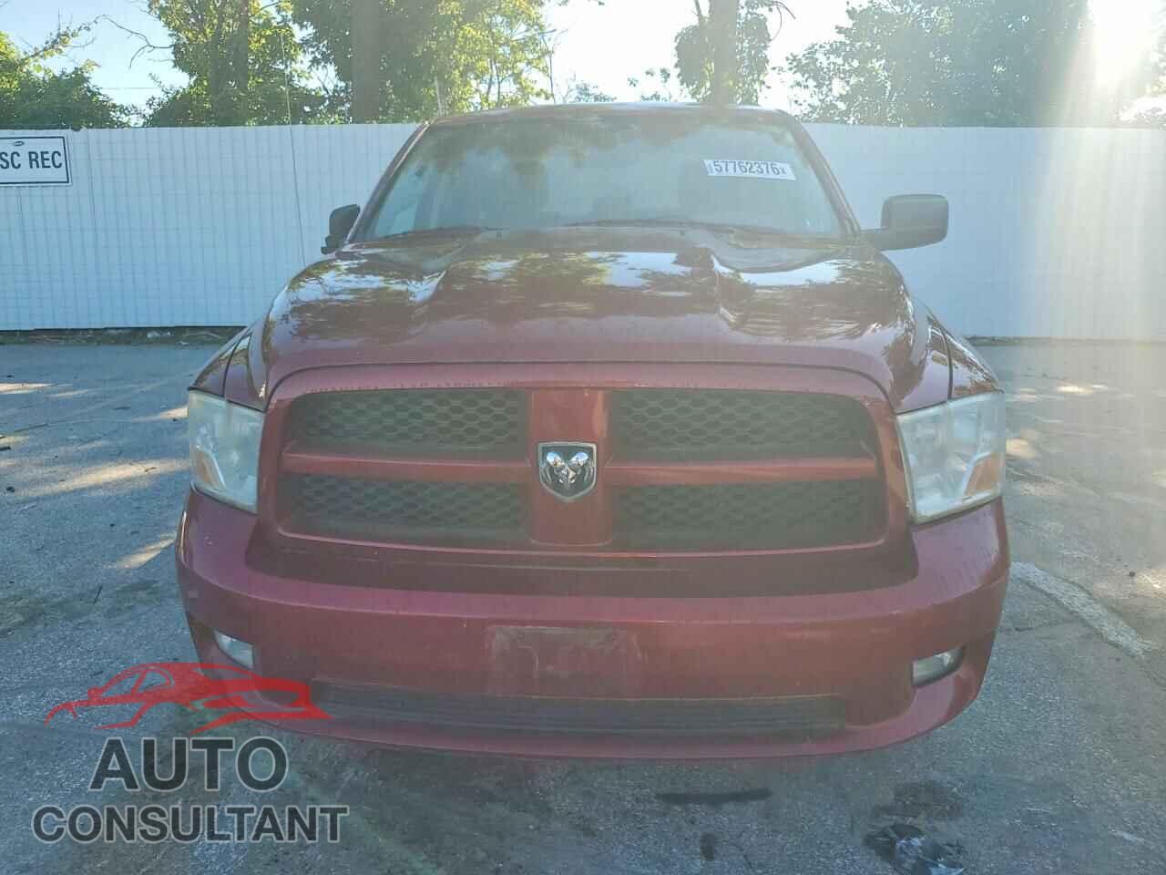 DODGE RAM 1500 2012 - 1C6RD7FTXCS165138