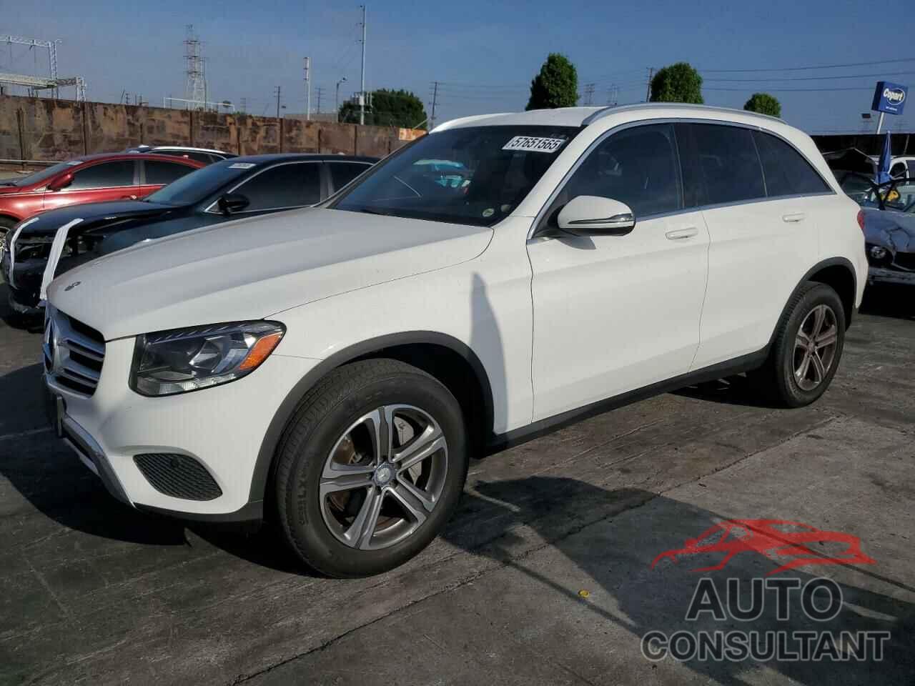 MERCEDES-BENZ GLC-CLASS 2017 - WDC0G4JB9HF127092