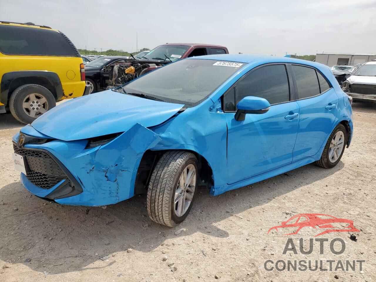 TOYOTA COROLLA 2022 - JTND4MBE9N3181123