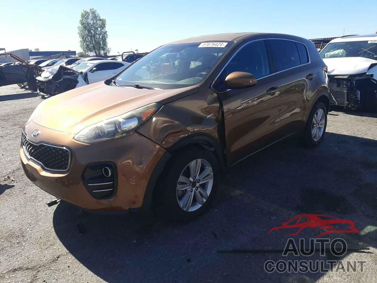 KIA SPORTAGE 2017 - KNDPMCAC4H7235873