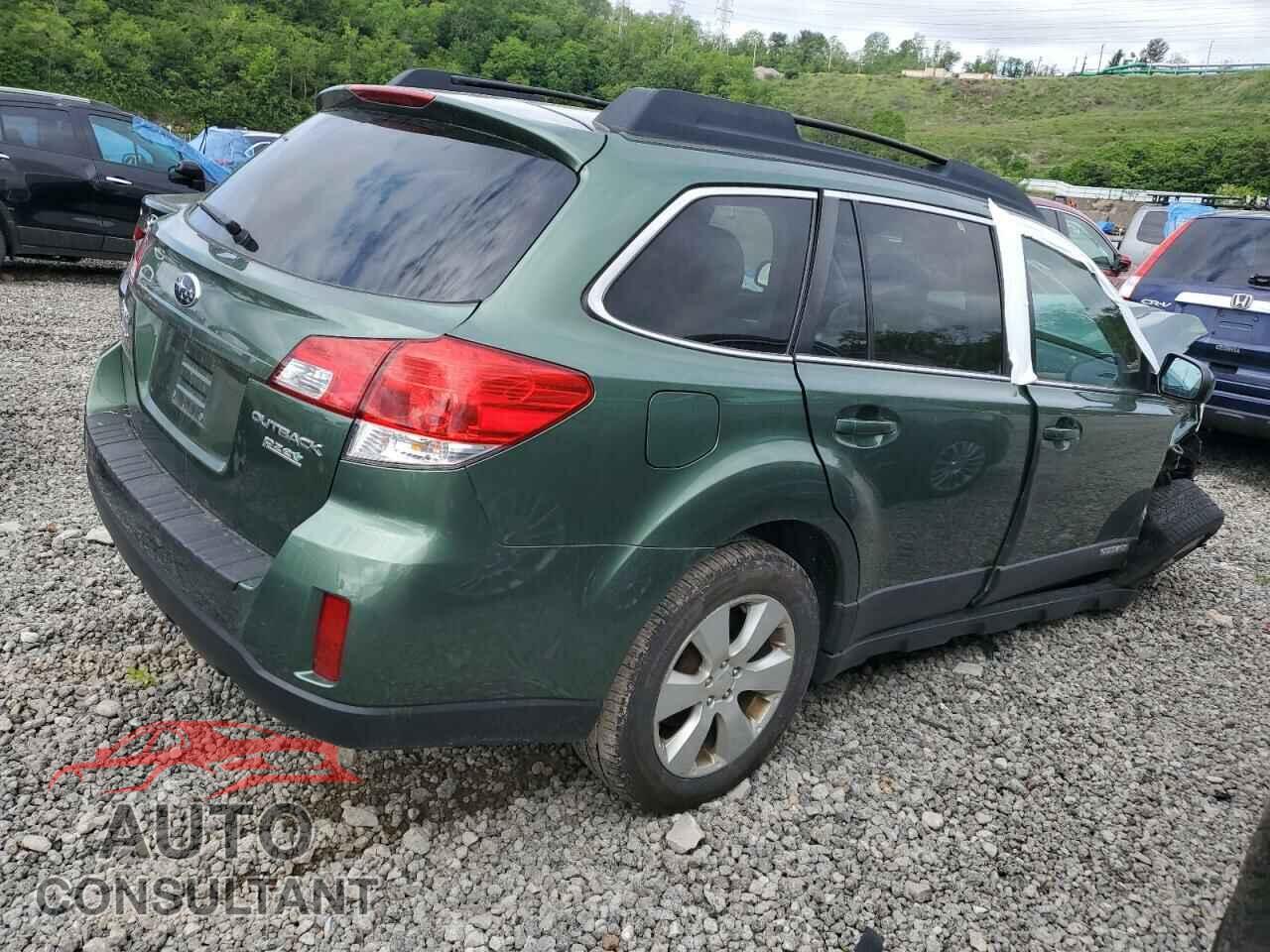 SUBARU OUTBACK 2012 - 4S4BRBCC2C3232436