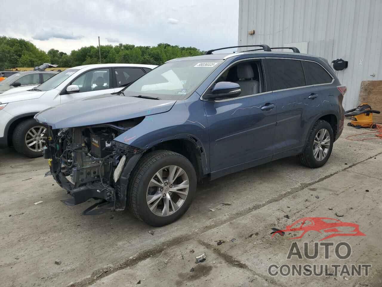 TOYOTA HIGHLANDER 2015 - 5TDJKRFH1FS197153