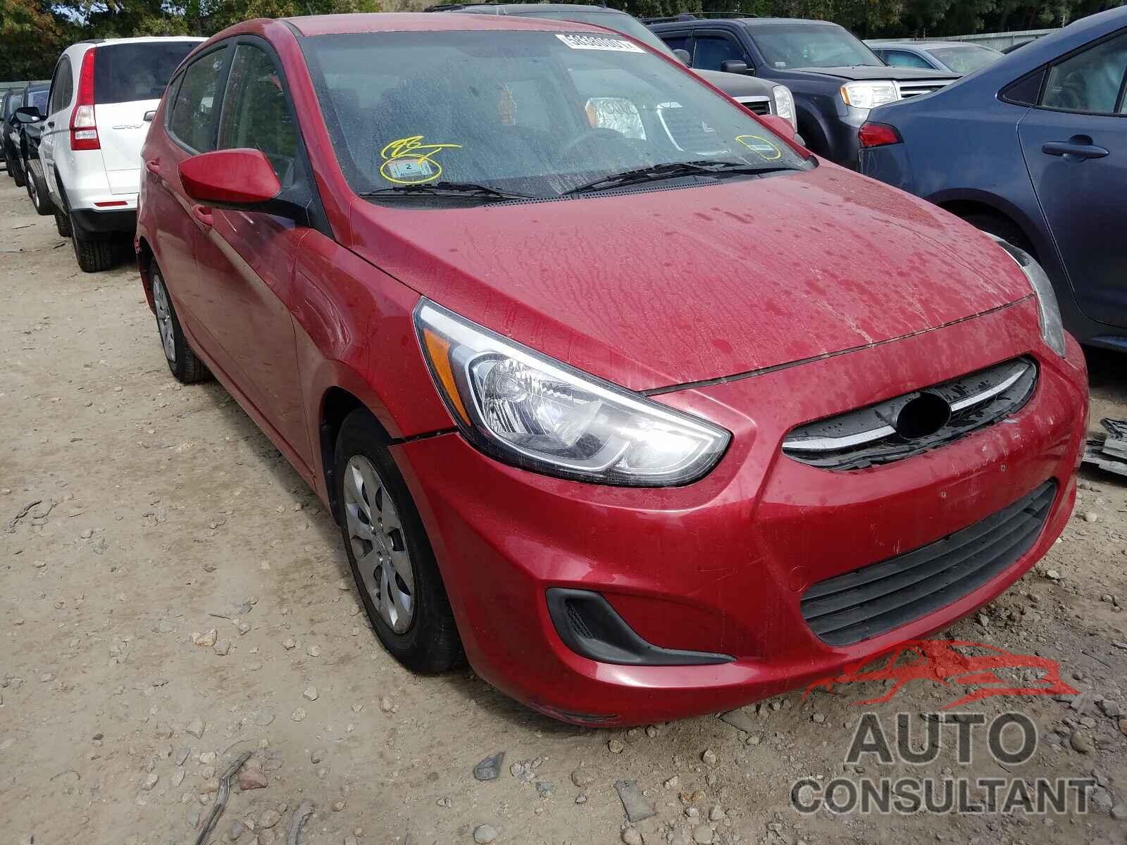 HYUNDAI ACCENT 2016 - KMHCT5AE4GU285926