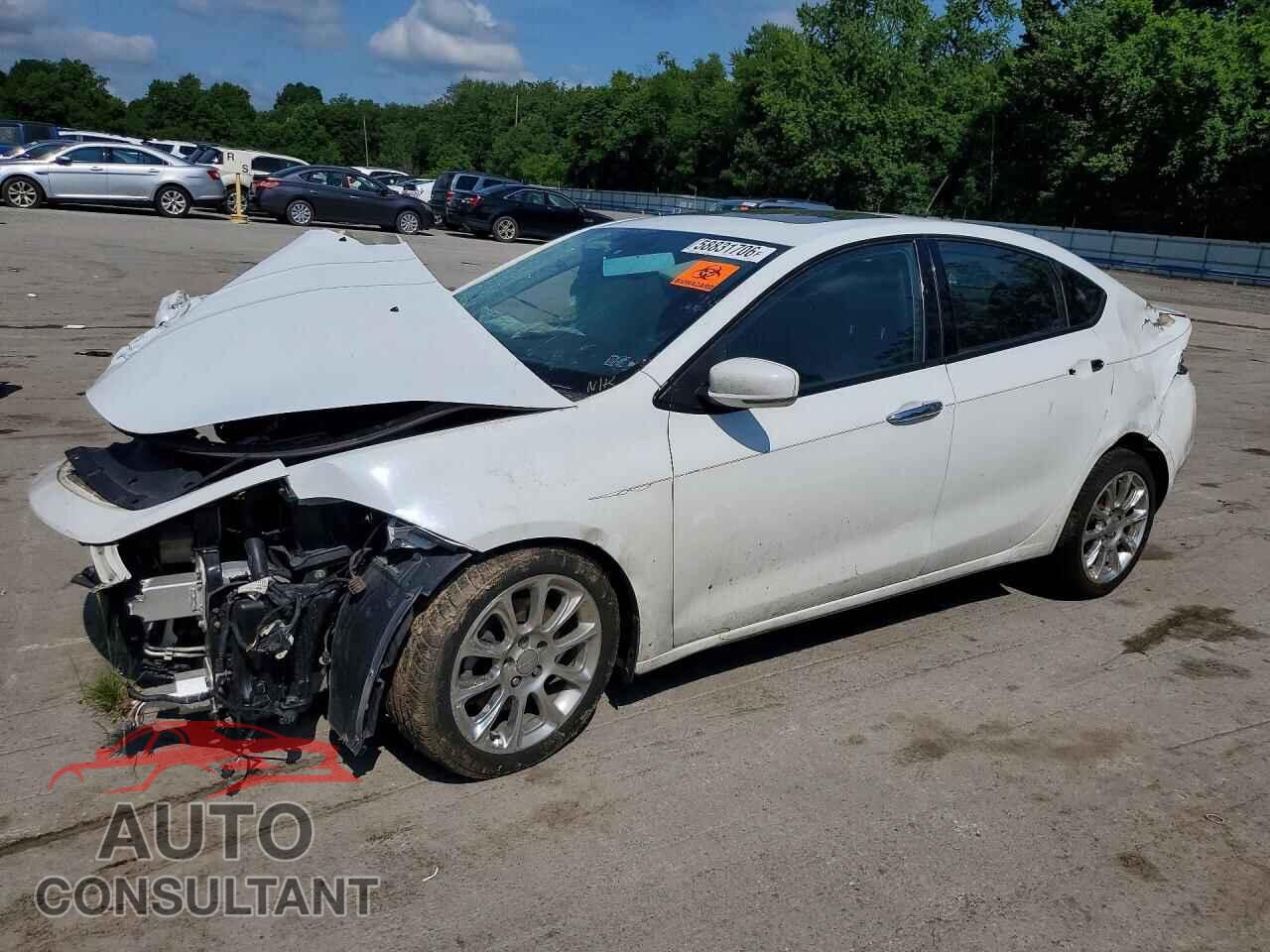 DODGE DART 2015 - 1C3CDFCB2FD242554