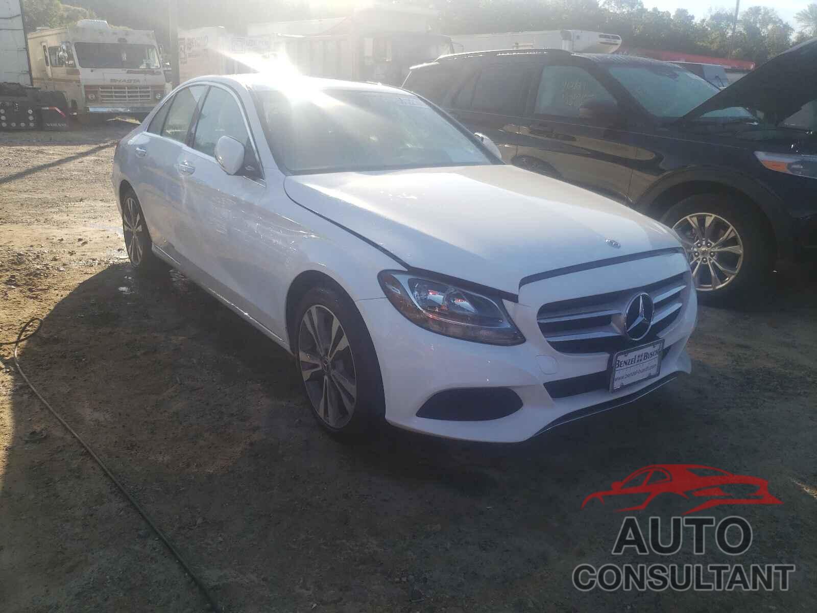 MERCEDES-BENZ C-CLASS 2018 - 55SWF4KB3JU282585