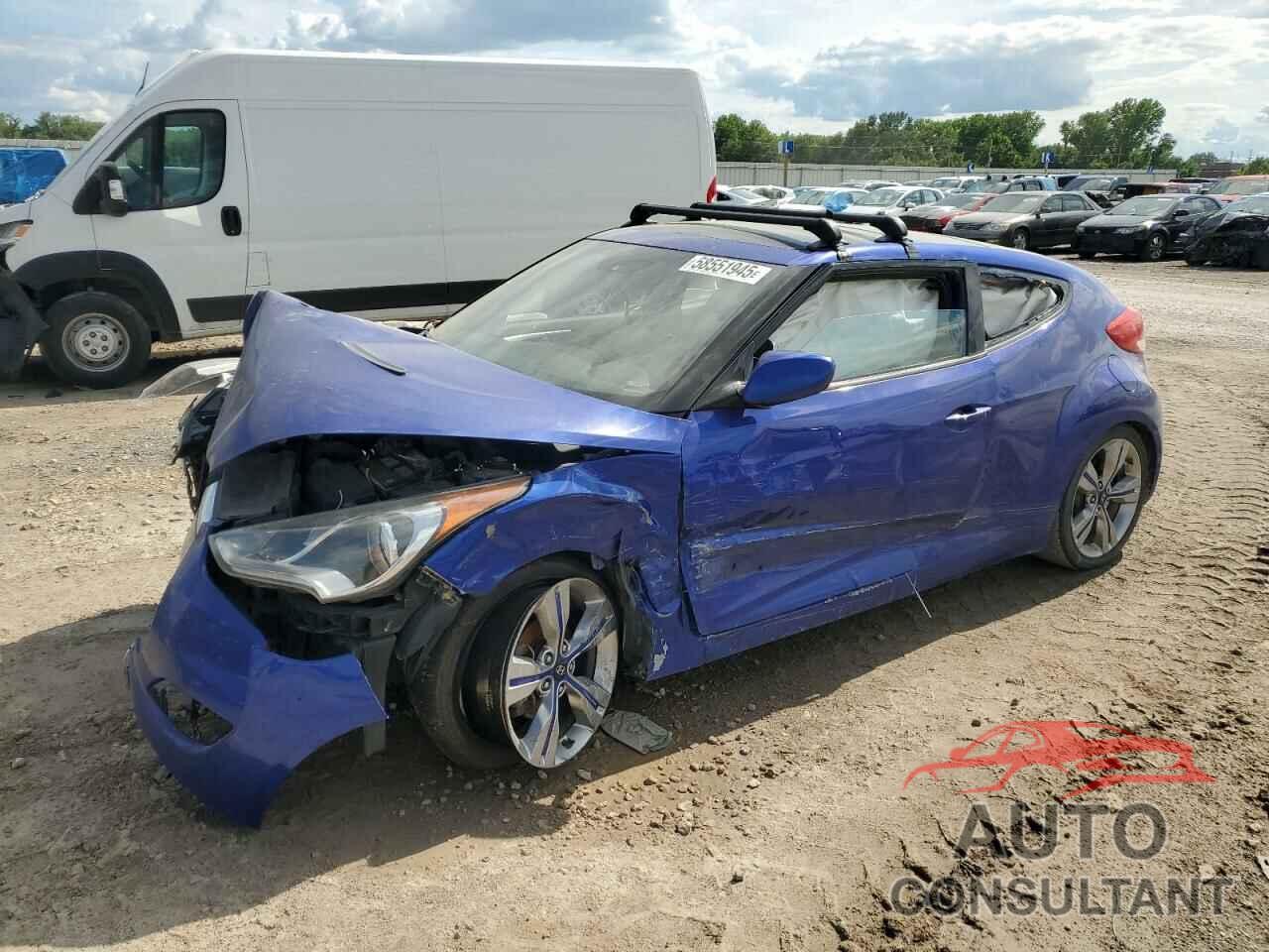 HYUNDAI VELOSTER 2013 - KMHTC6AD1DU115094