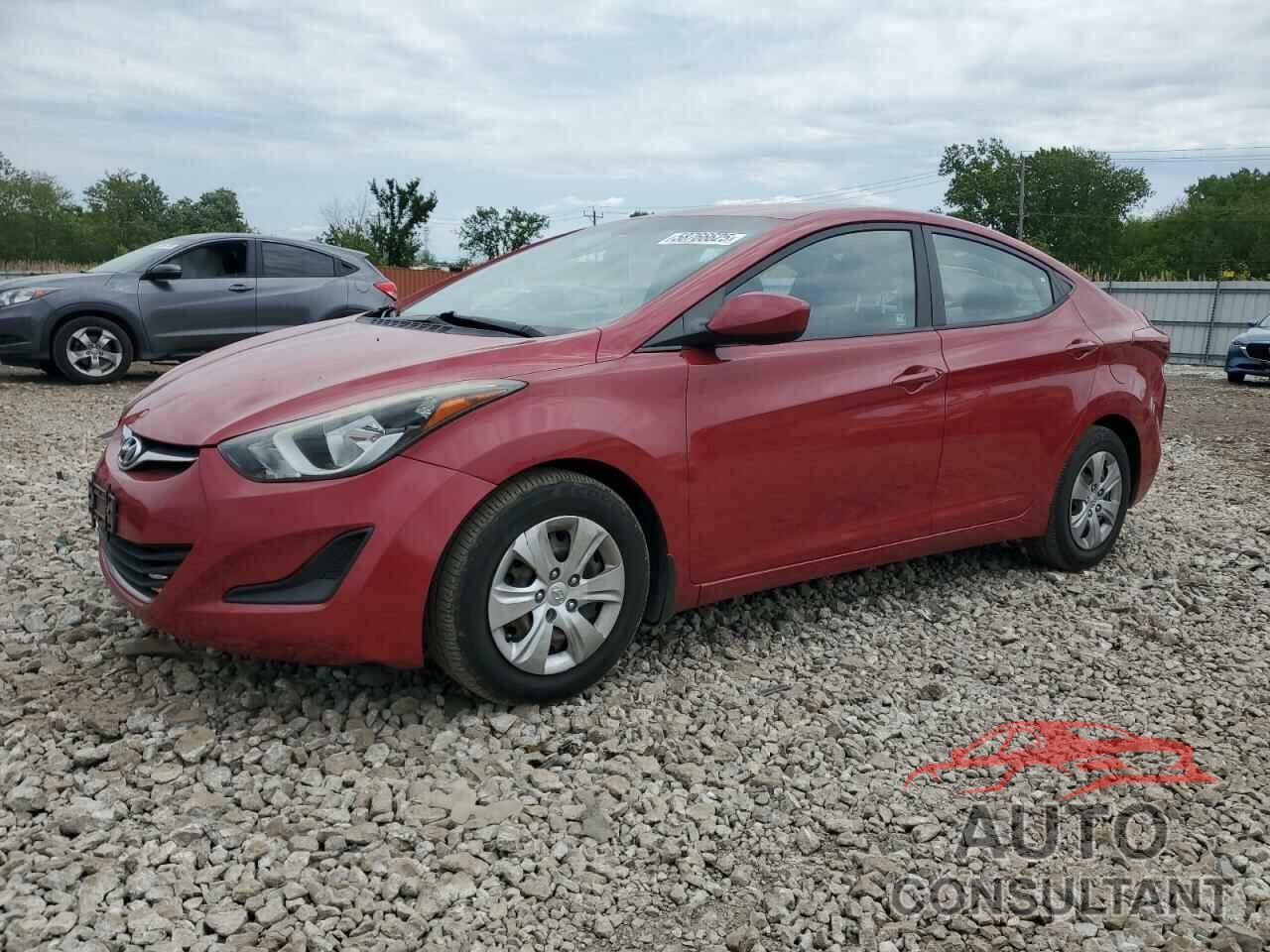 HYUNDAI ELANTRA 2016 - KMHDH4AE4GU514816