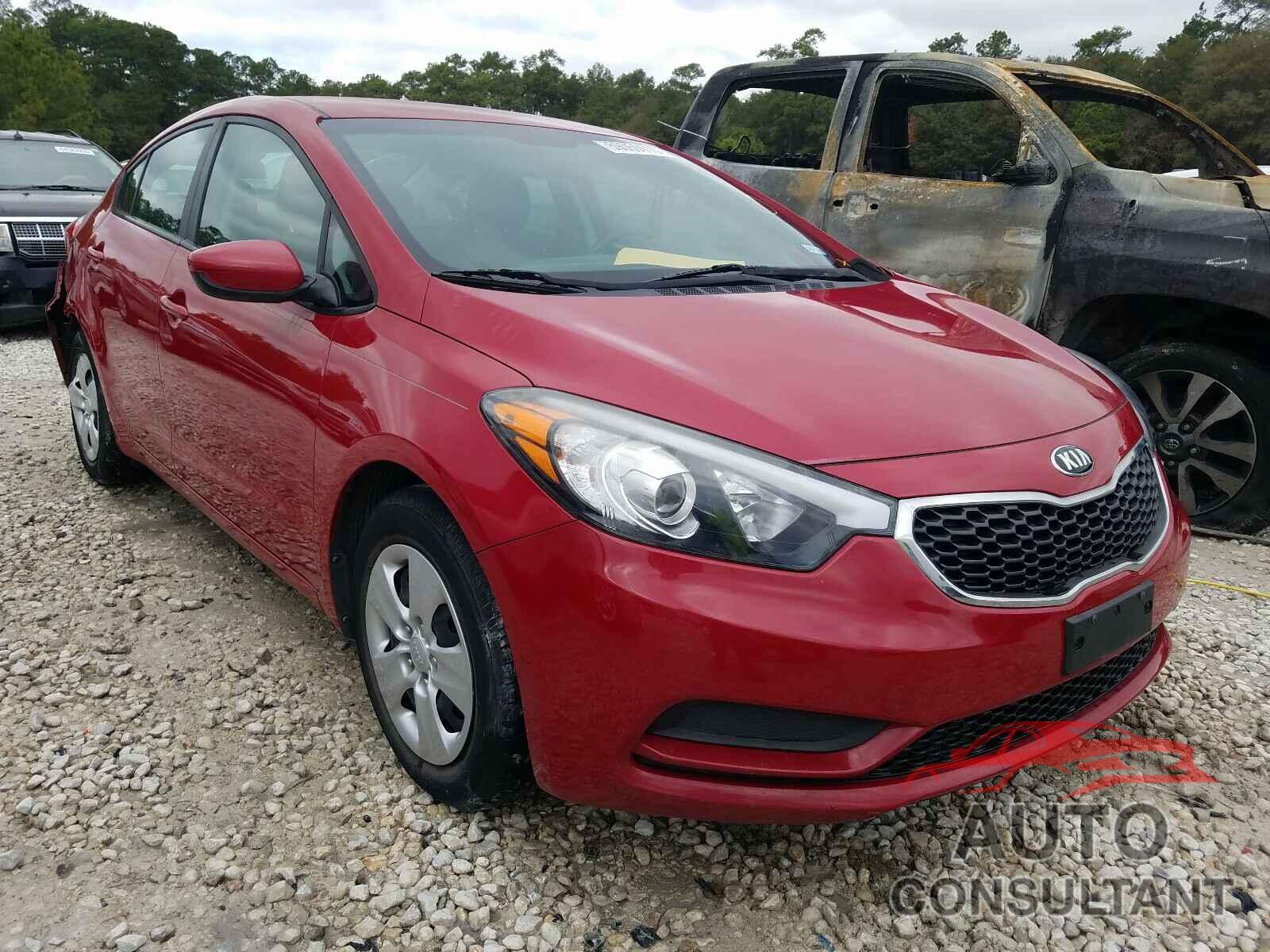 KIA FORTE 2016 - KNAFK4A67G5593266