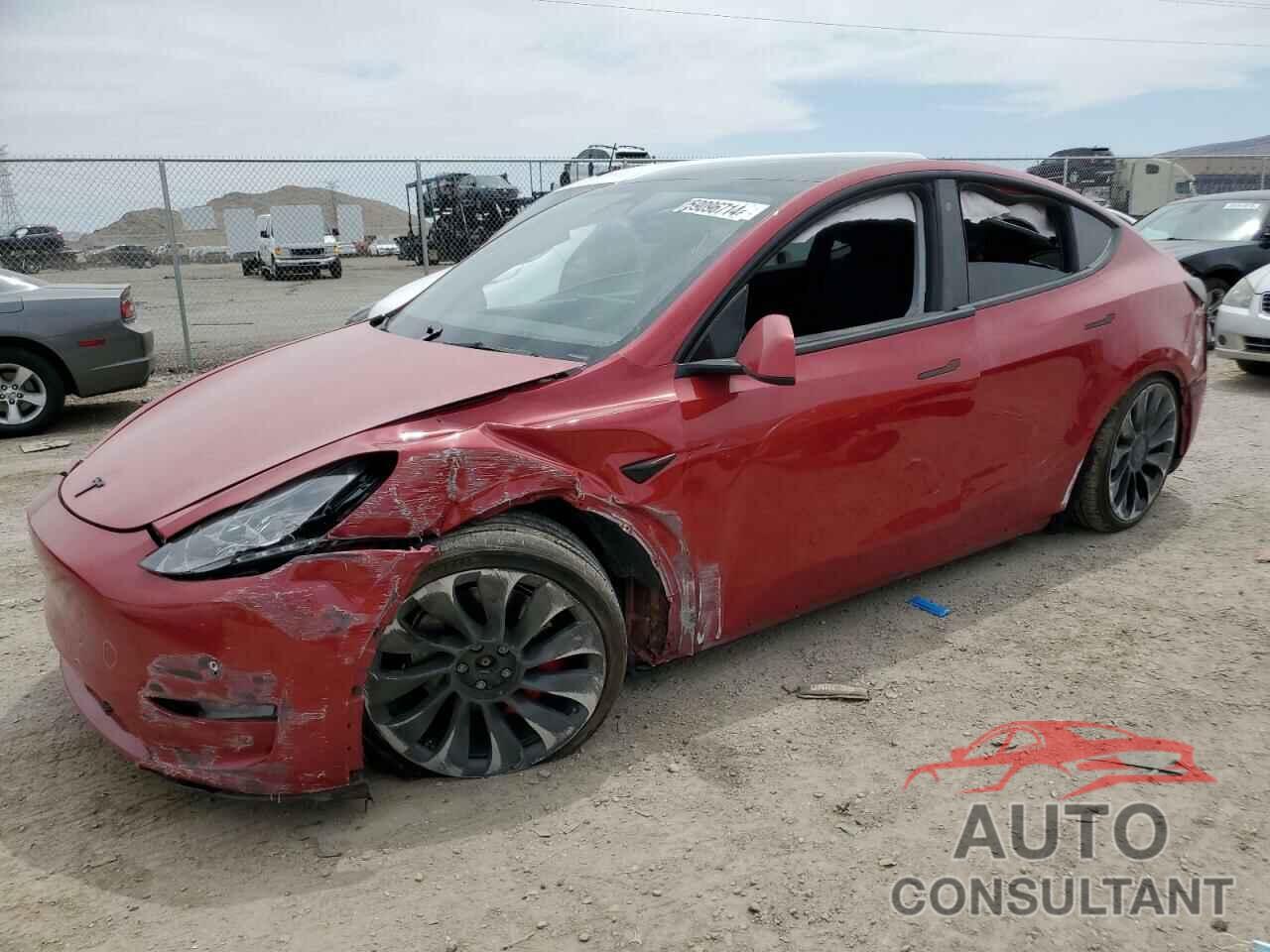 TESLA MODEL Y 2022 - 7SAYGDEFXNF487013