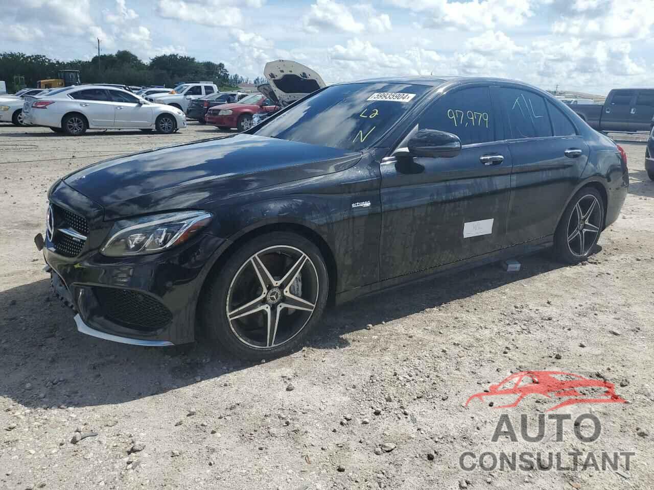 MERCEDES-BENZ C-CLASS 2018 - 55SWF6EB8JU252392