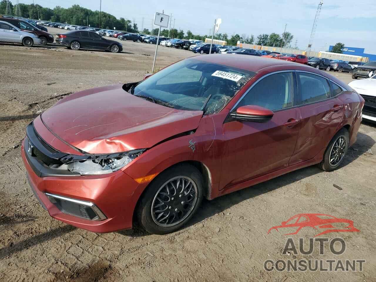 HONDA CIVIC 2019 - 2HGFC2F61KH505473