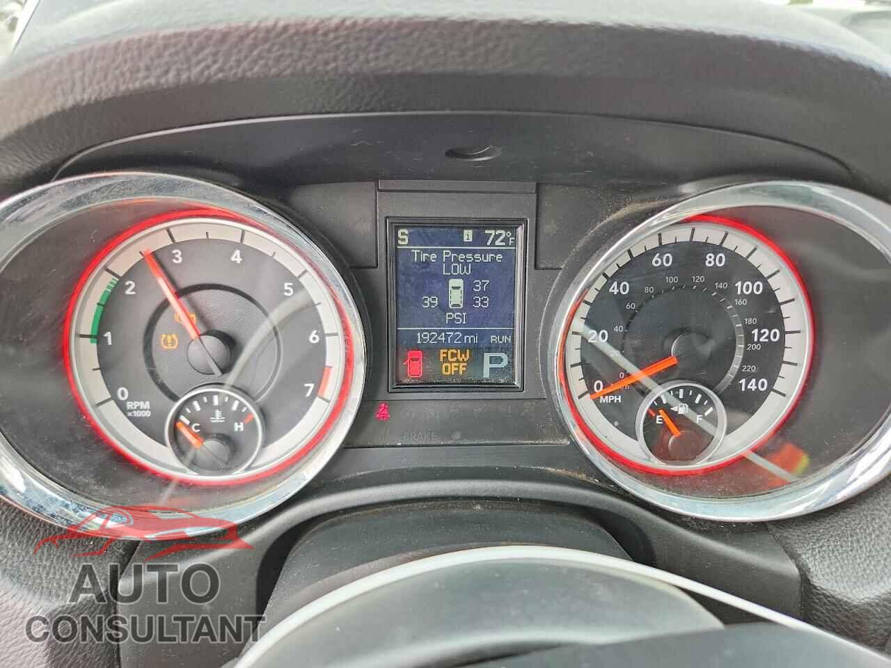 DODGE DURANGO 2012 - 1C4RDHEG4CC257908
