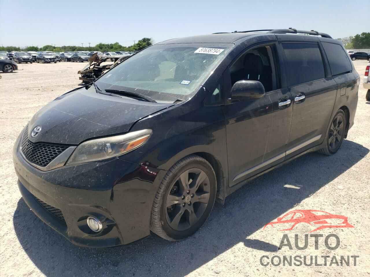 TOYOTA SIENNA 2016 - 5TDXK3DC8GS719860