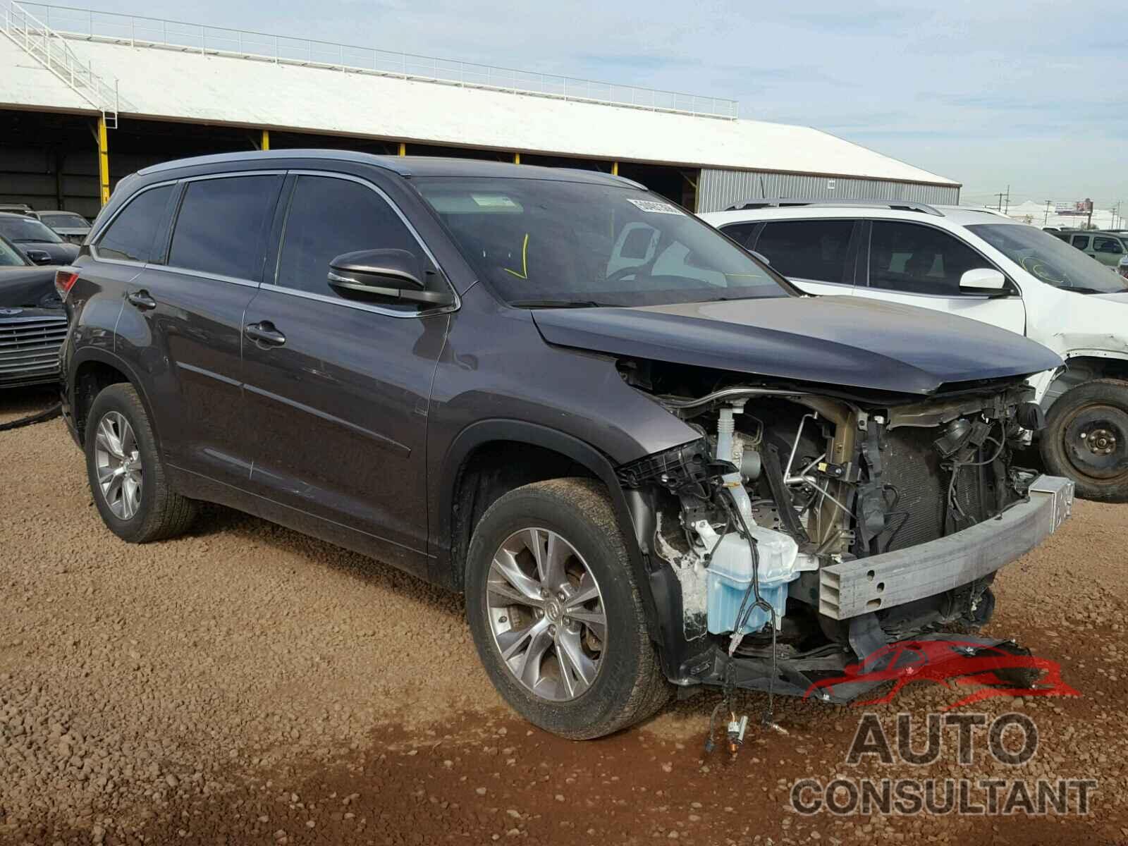 TOYOTA HIGHLANDER 2015 - 5TDKKRFH6FS085291