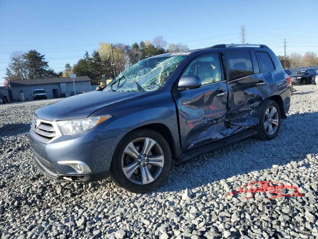 TOYOTA HIGHLANDER 2012 - 5TDDK3EH9CS109165