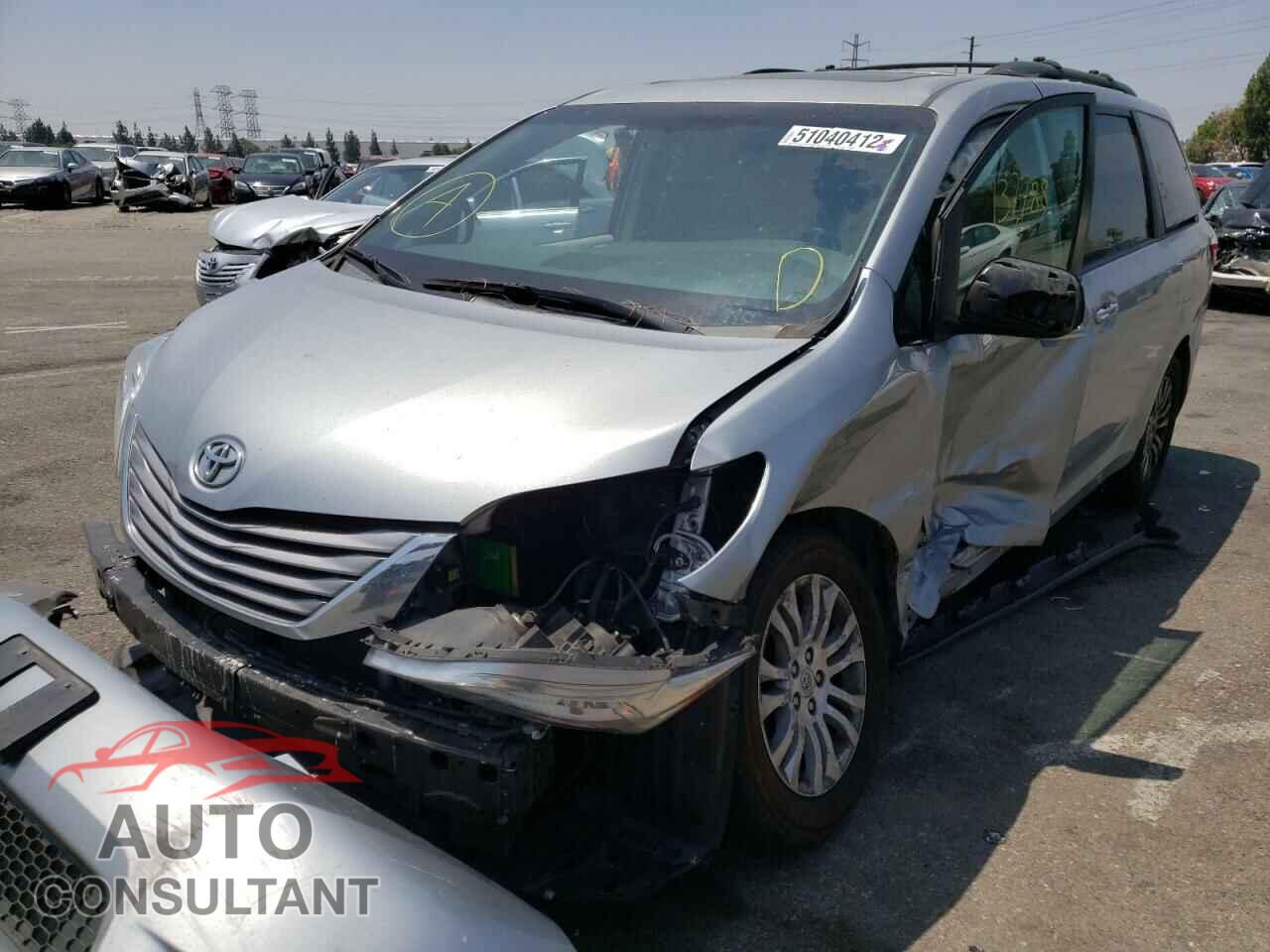 TOYOTA SIENNA 2016 - 5TDYK3DCXGS717841