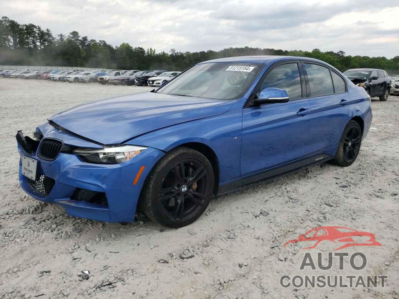 BMW 3 SERIES 2016 - WBA8E3G56GNT77935